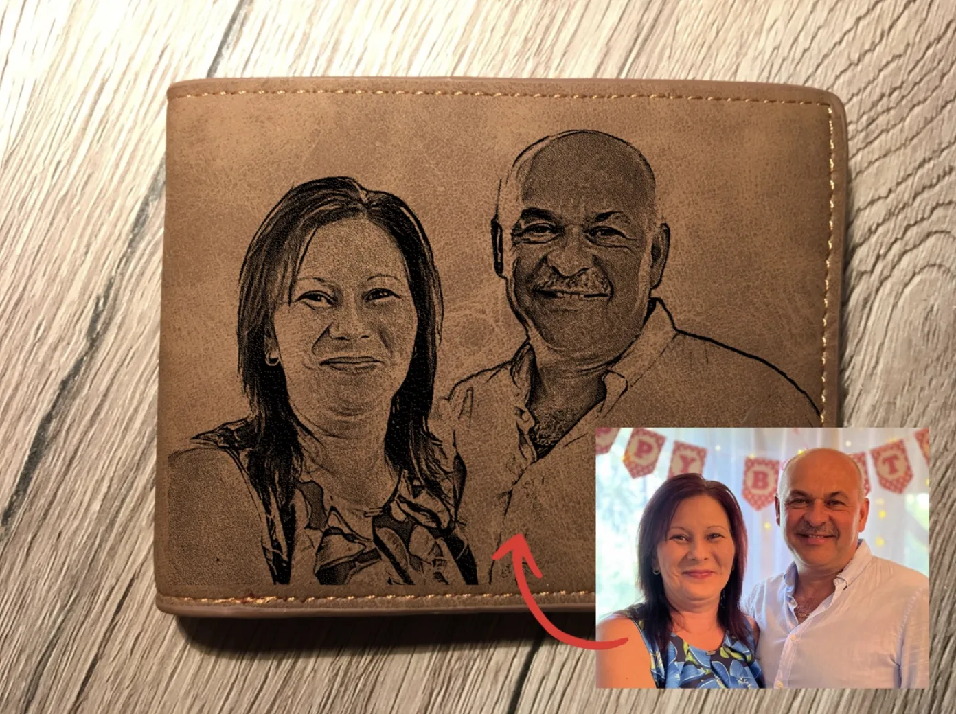 Gravírozott Pénztárca Demó 1