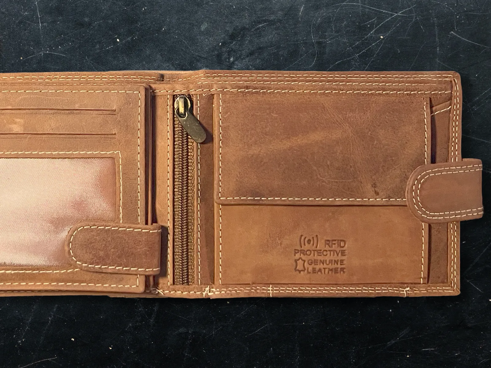 Veľký so Sponkou Peňaženka Zadná Strana