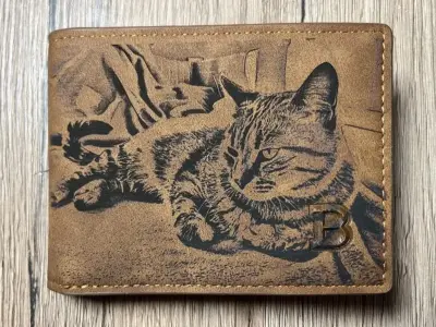 Gravírovaná Peňaženka Referenčný Obrázok 12